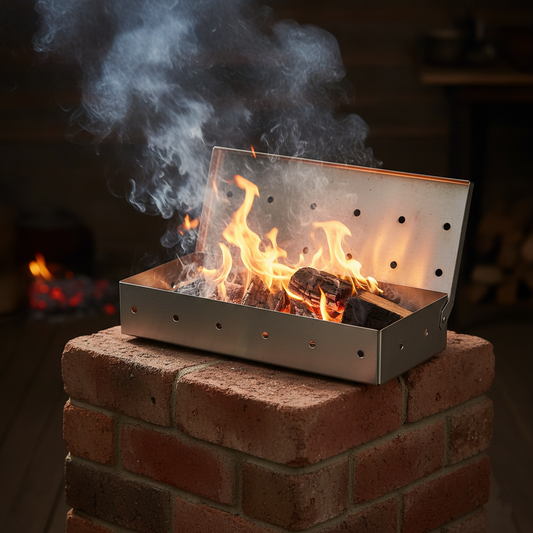 Caja ahumadora de acero inoxidable Mr.W | Kangkawe