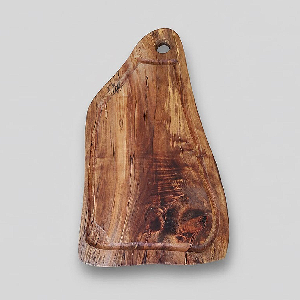 Tabla de corte modelo Ribera: Olivo de veta única (45x25 cm) | DMBBQ