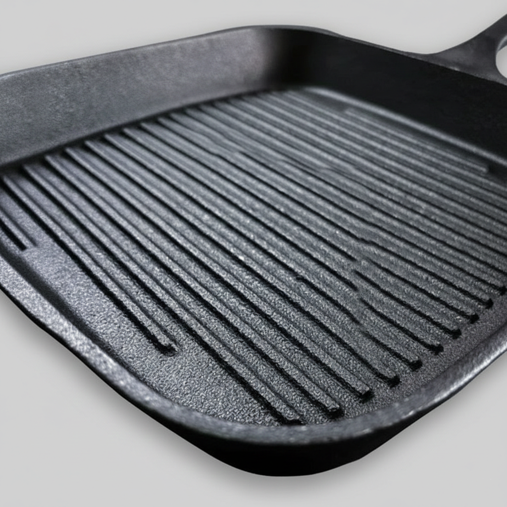 Sarten grill de fierro fundido de 23 cms. Mr.W | Kangkawe