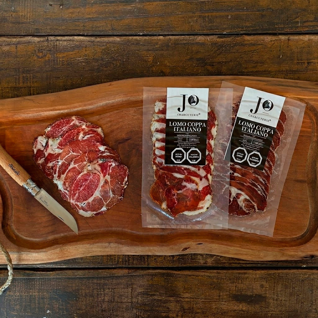 Lomo Coppa italiano laminado al vacío 50 grs.  | JO Charcuterie