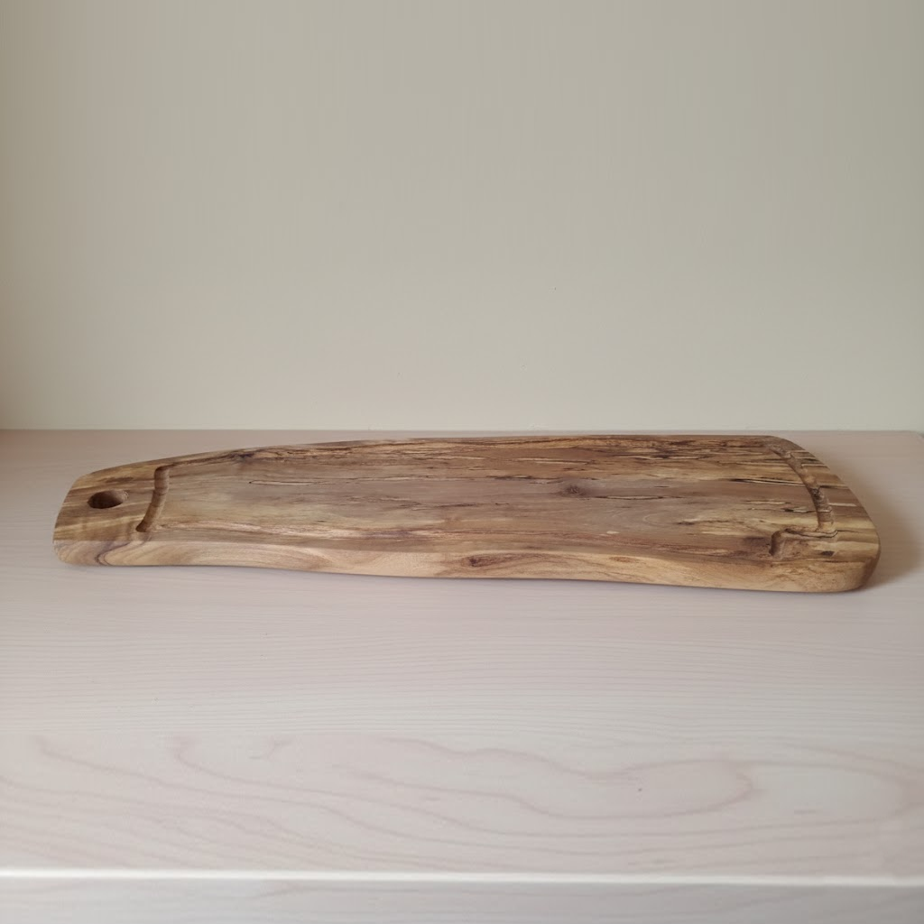 Tabla de corte modelo Pasarela: Olivo de veta única (70x22 cm) | DMBBQ